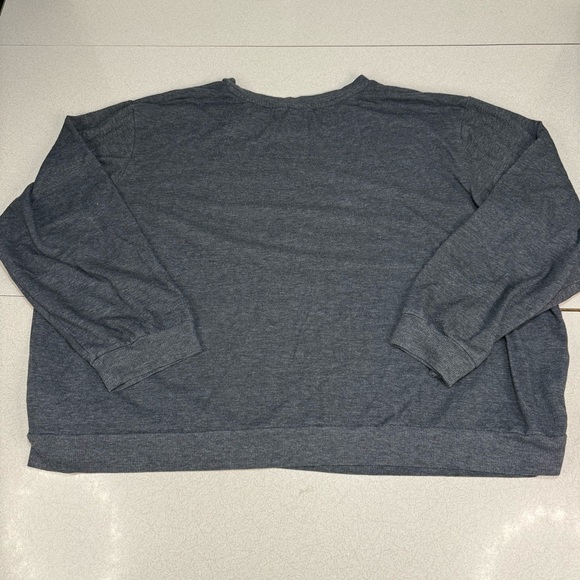 Coca Cola Classic Gray Long Sleeve Pullover Sweater - Size 4X - Picture 9 of 10